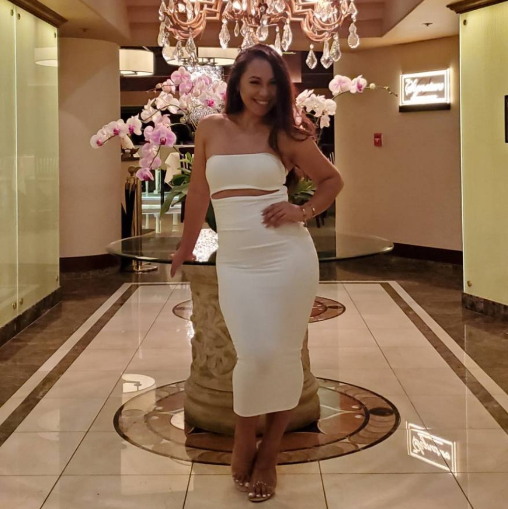 White Tube Dress
